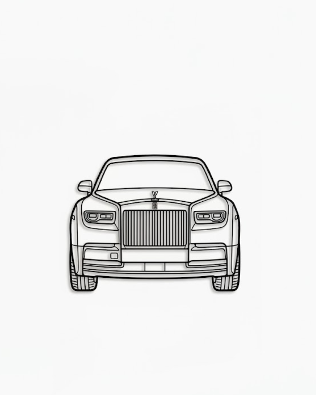 Rolls-Royce 2003 → Phantom VII front view