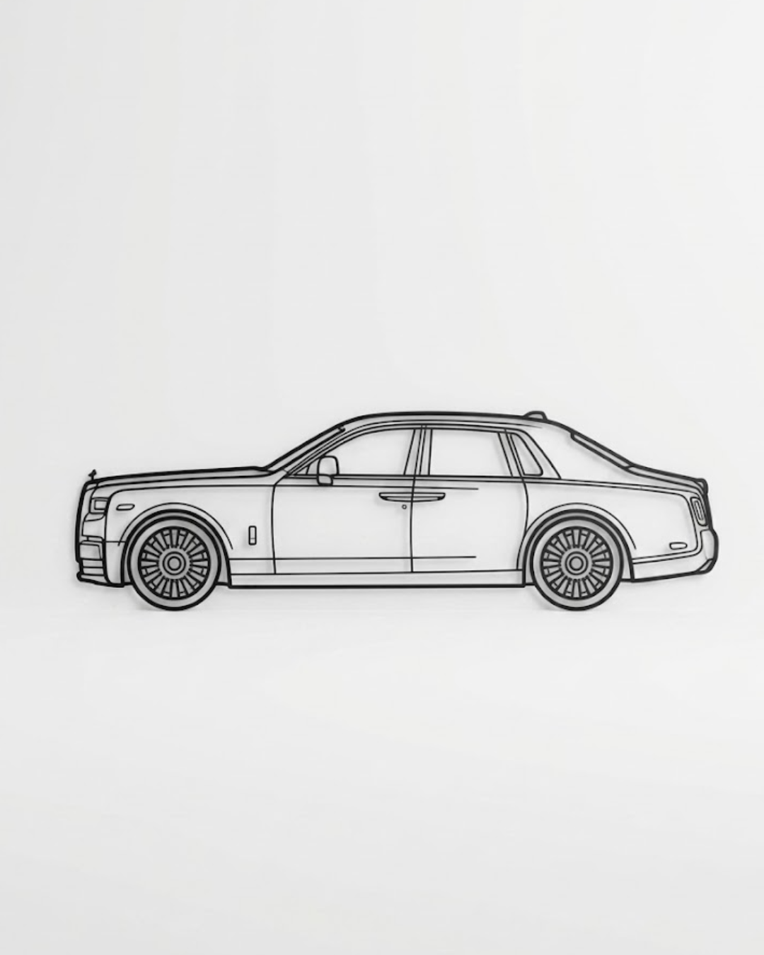 Rolls-Royce  2017 → Phantom VIII (current gen) SIDE VIEW