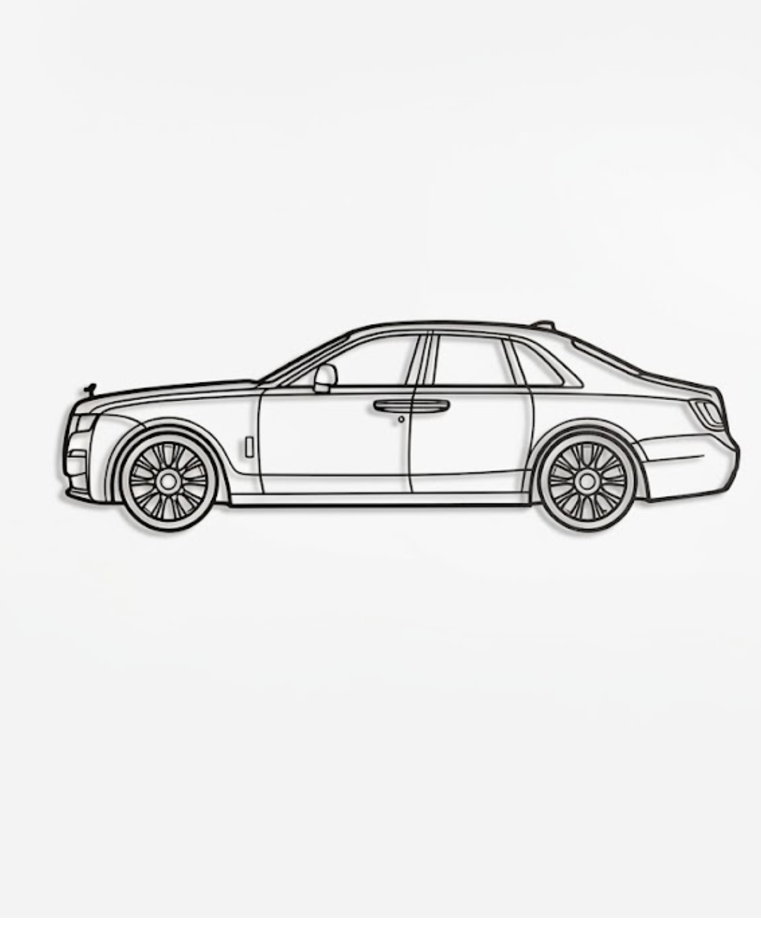 Rolls-Royce 2020 → Ghost 2nd Gen SIDE VIEW