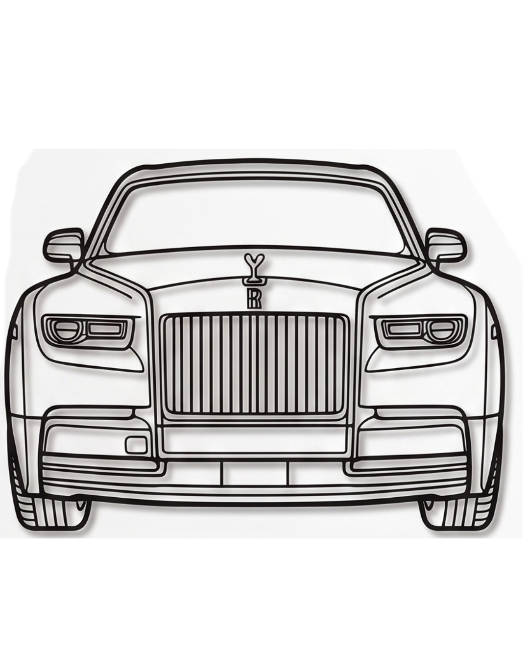 Rolls-Royce  2022 → Series II facelift (latest trend model) FRONT  VIEW