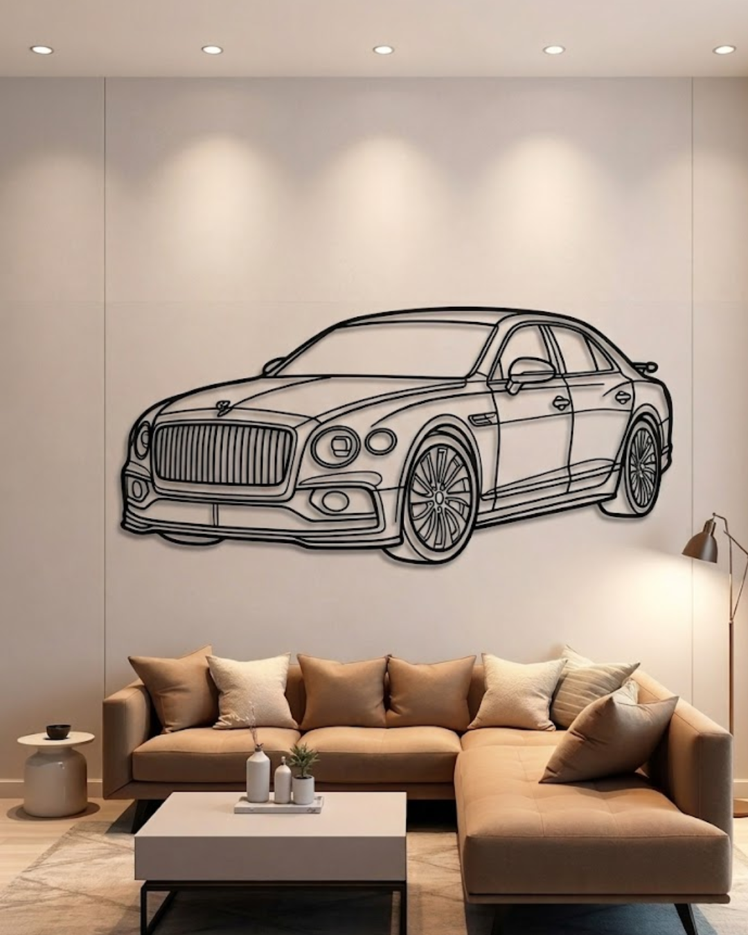 Bentley Flying Spur 2024–2026 model 3/4 view
