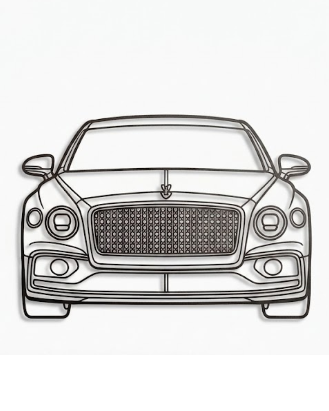 Bentley Flying Spur 2024–2026 model front view