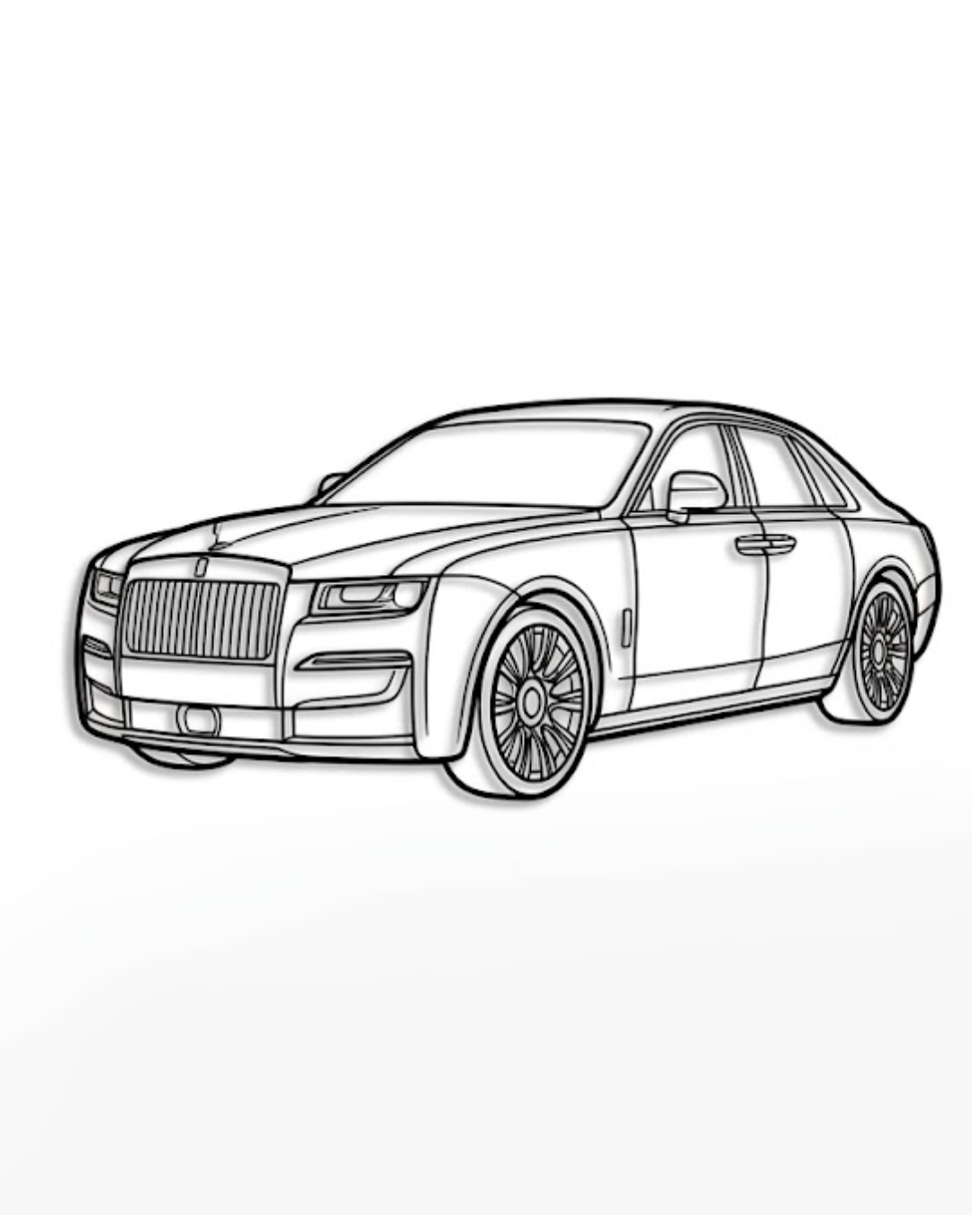 Rolls-Royce 2025 → Ghost Series II (latest trending) 3/4 VIEW