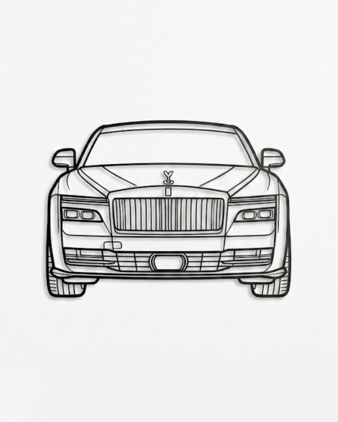 Rolls-Royce 2025 → Ghost Series II (latest trending) FRONT VIEW