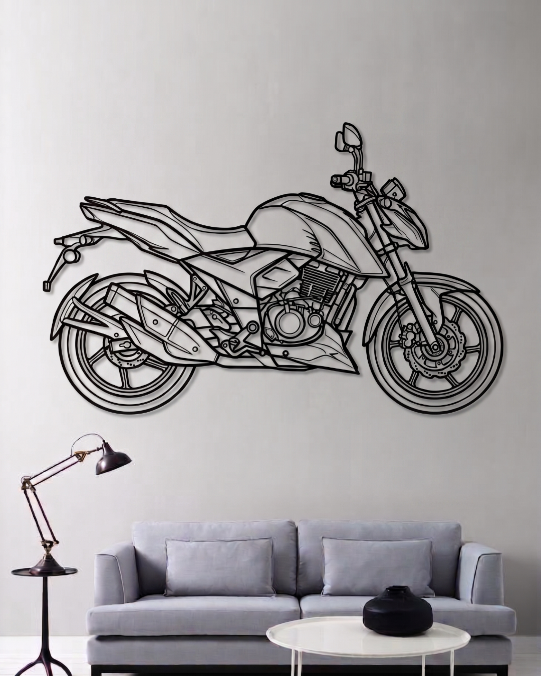 Apache RTR 160 4V SIDE  VIWE