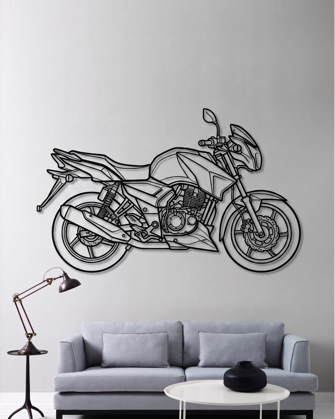 Apache RTR 180  SIDE  VIWE