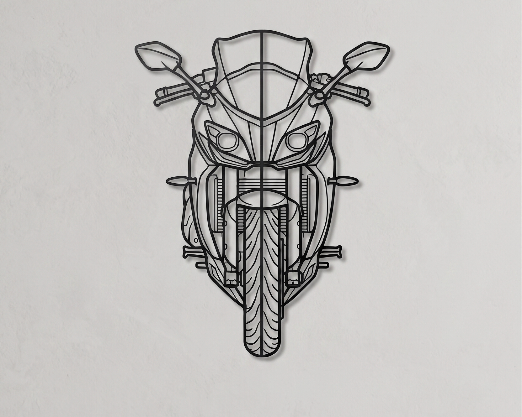 Apache RR 310  FRONT  VIWE