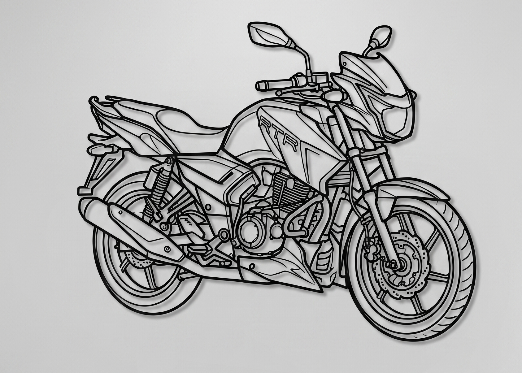 Apache RTR 180  3/4 VIWE