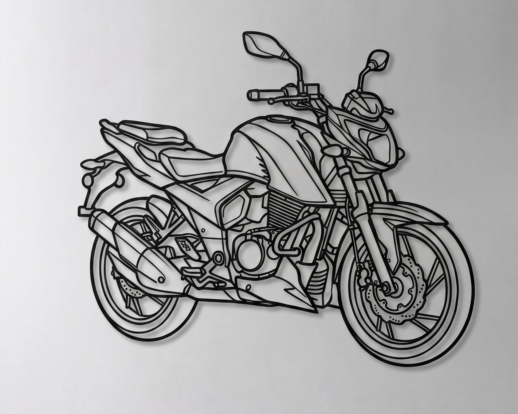 Apache RTR 200 4V 3/4 VIWE