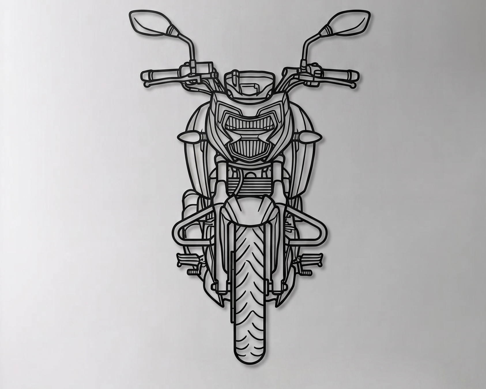 Apache RTR 200 4V FRONT VIWE