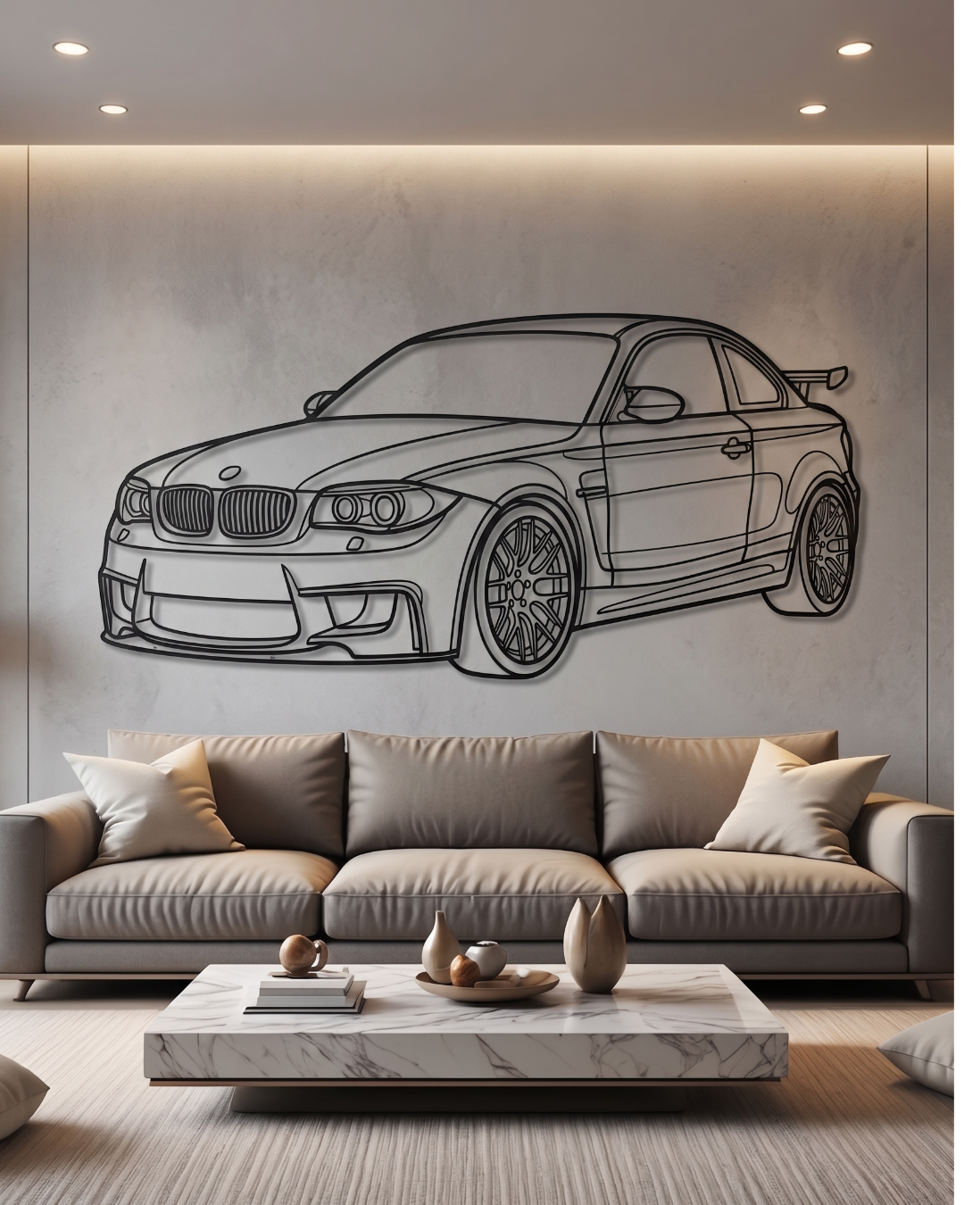 BMW 1 Series M Coupe E82 3/4 VIEW