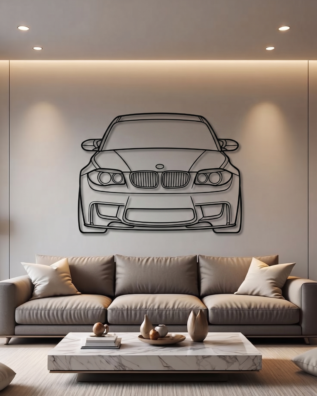 BMW 1 Series M Coupe E82 FRONT VIEW