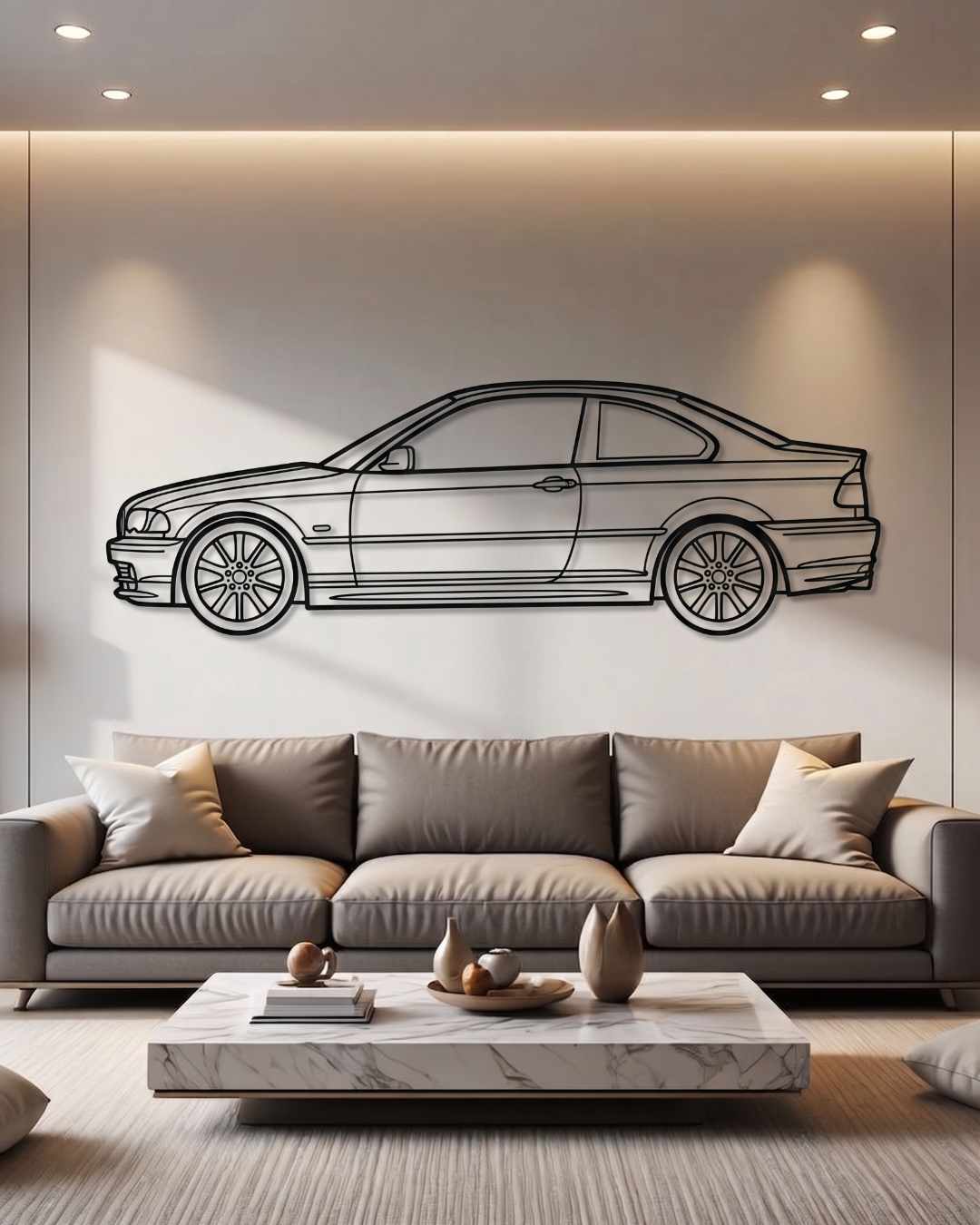 BMW 320i E46 SIDE VIEW