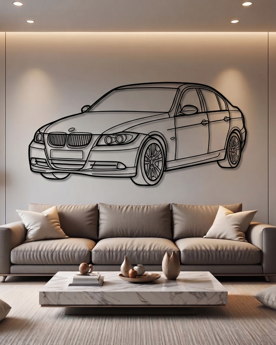 BMW 320i E90 3/4 VIEW