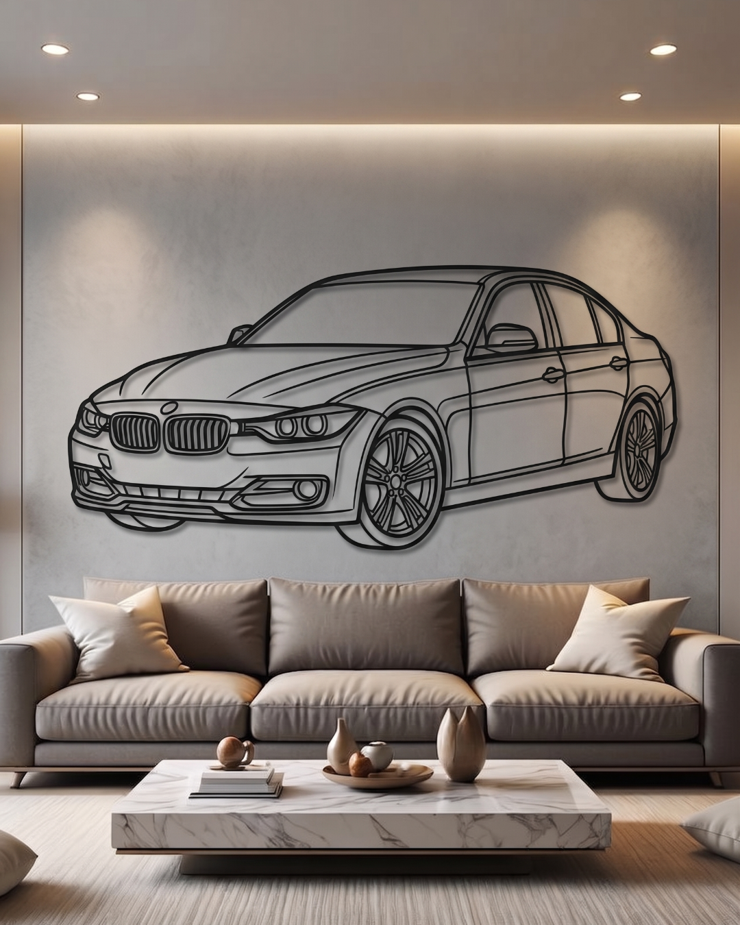 BMW 320i F30 3/4 VIEW