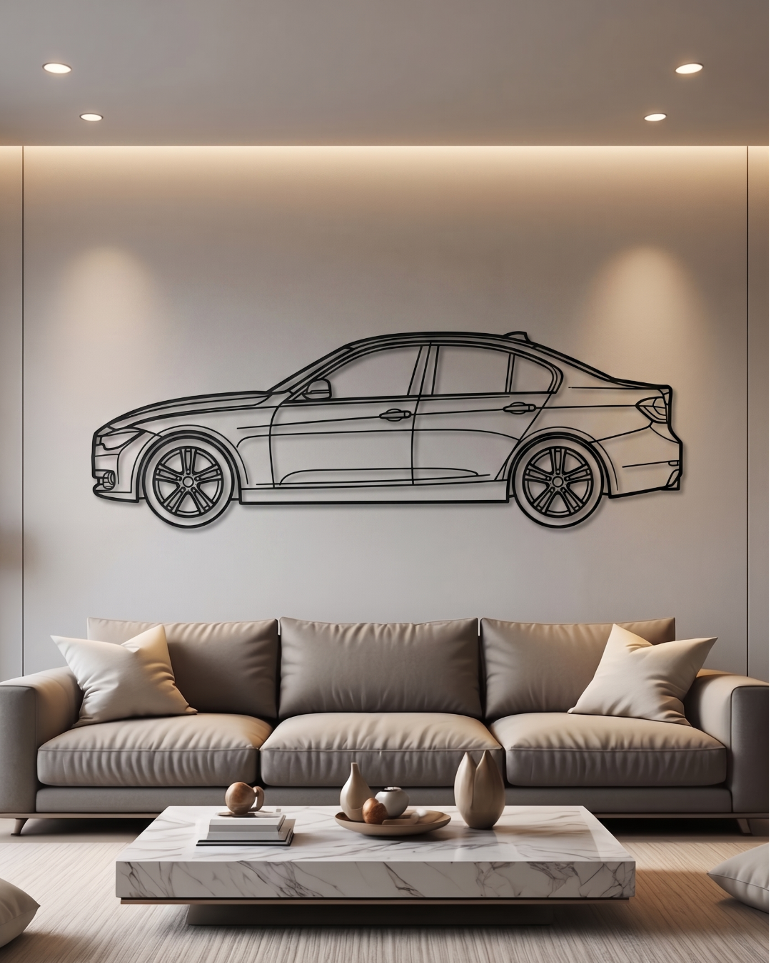 BMW 320i F30 SIDE VIEW