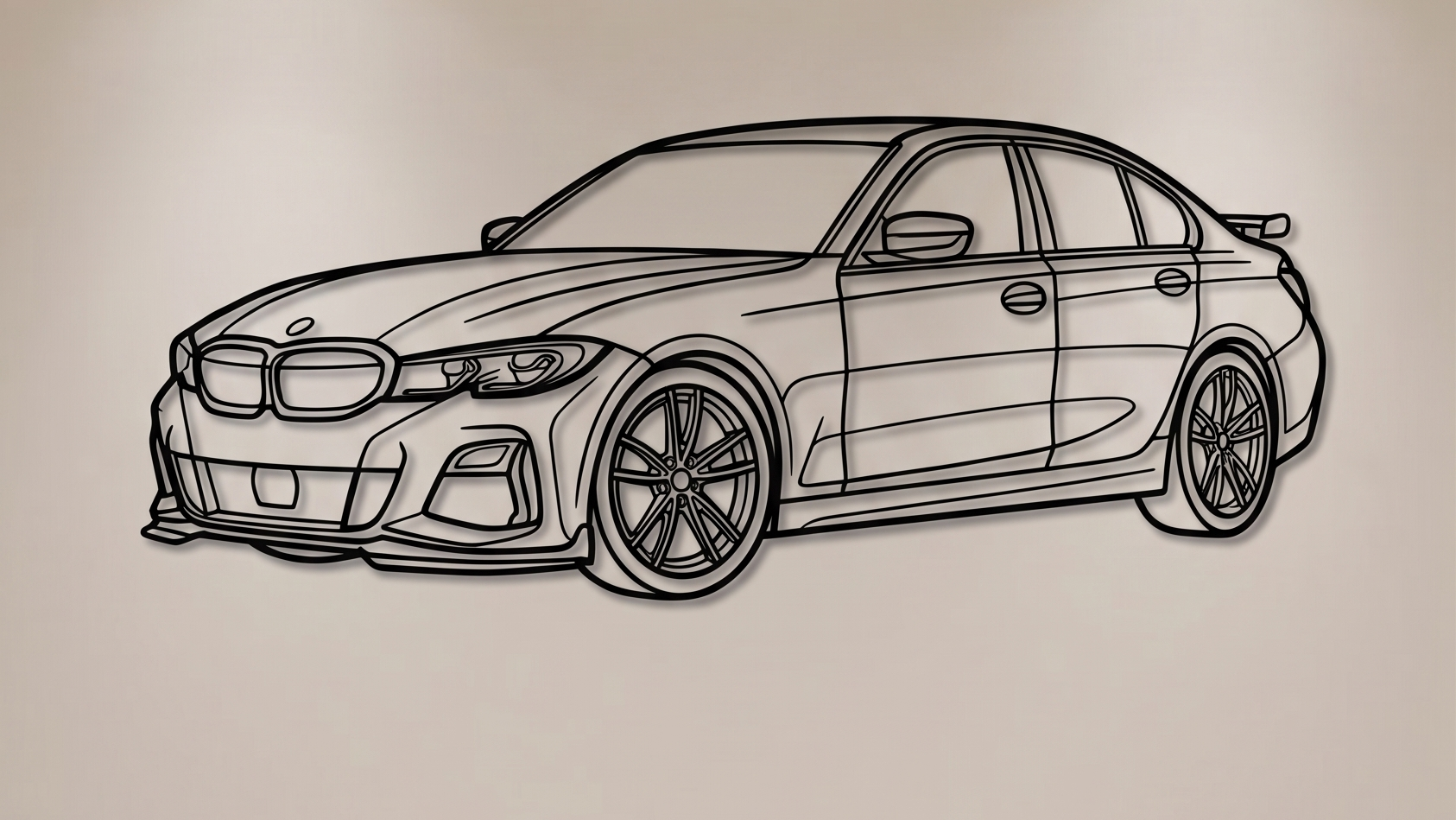 BMW 3 Series G20 3/4 VIEW