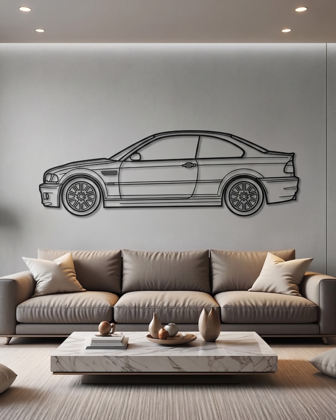 BMW 3 Series E46 SIDE VIEW