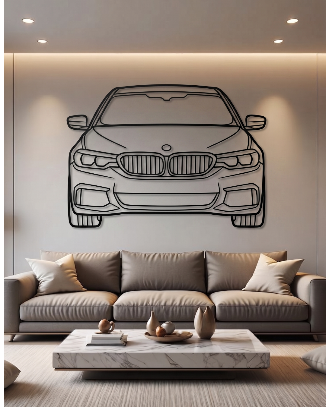 BMW 5 Series G30 FRONT VIEW