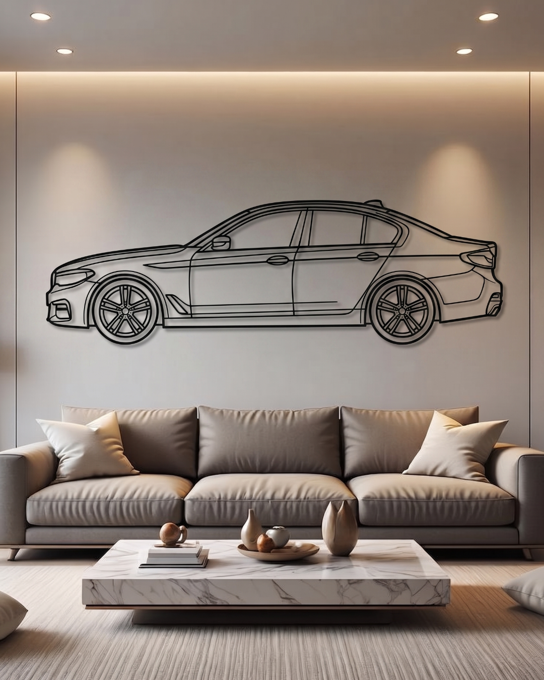 BMW 5 Series G30 SIDE VIEW