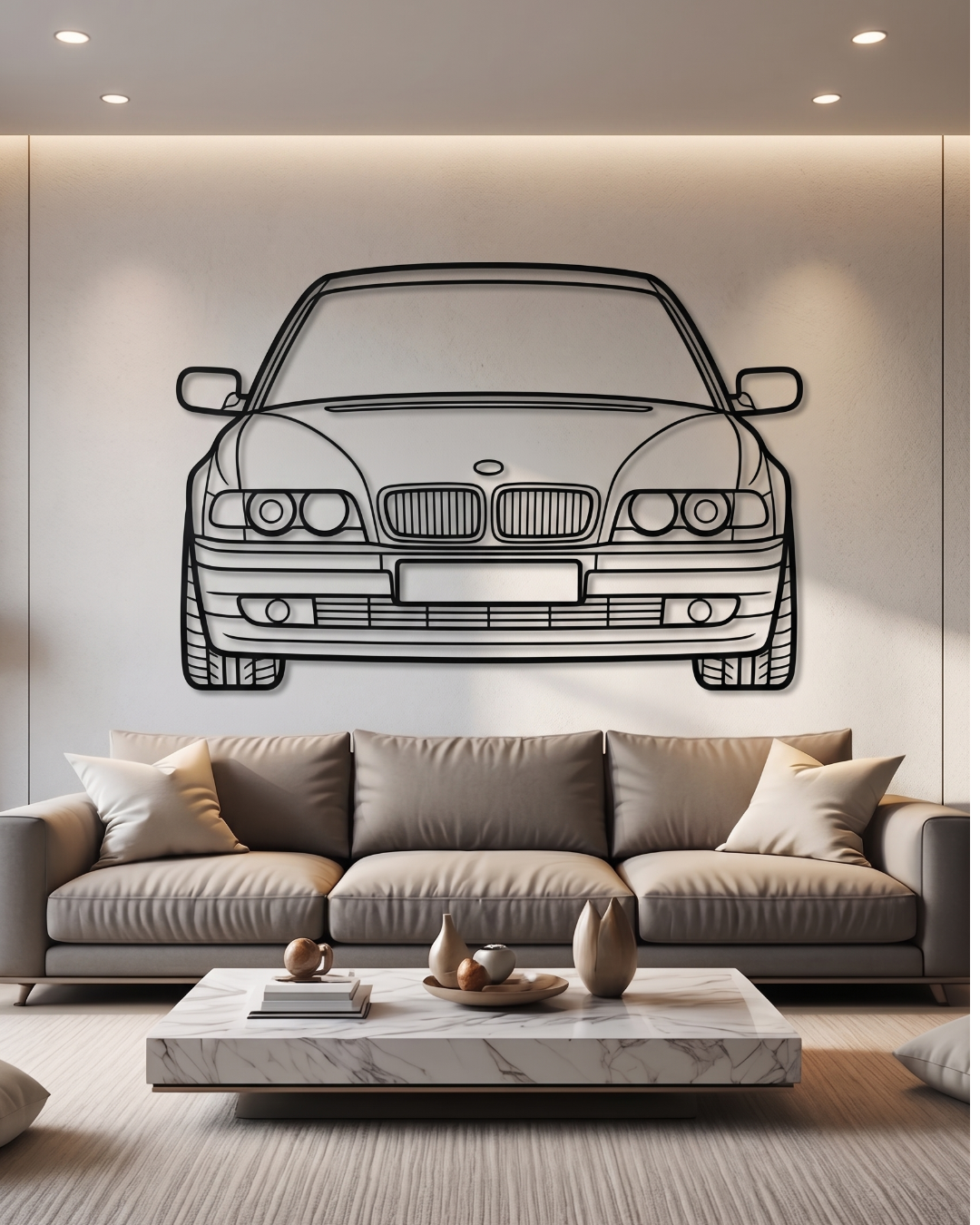 BMW 7 Series E38 FRONT VIEW