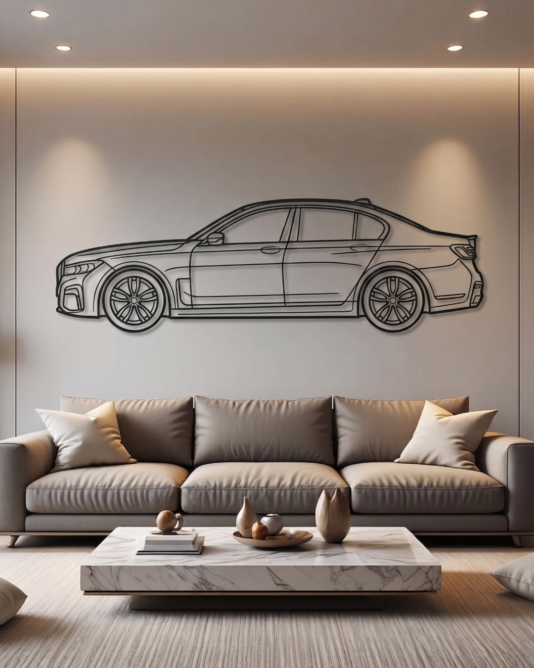 BMW 7 Series G70 SIDE VIEW