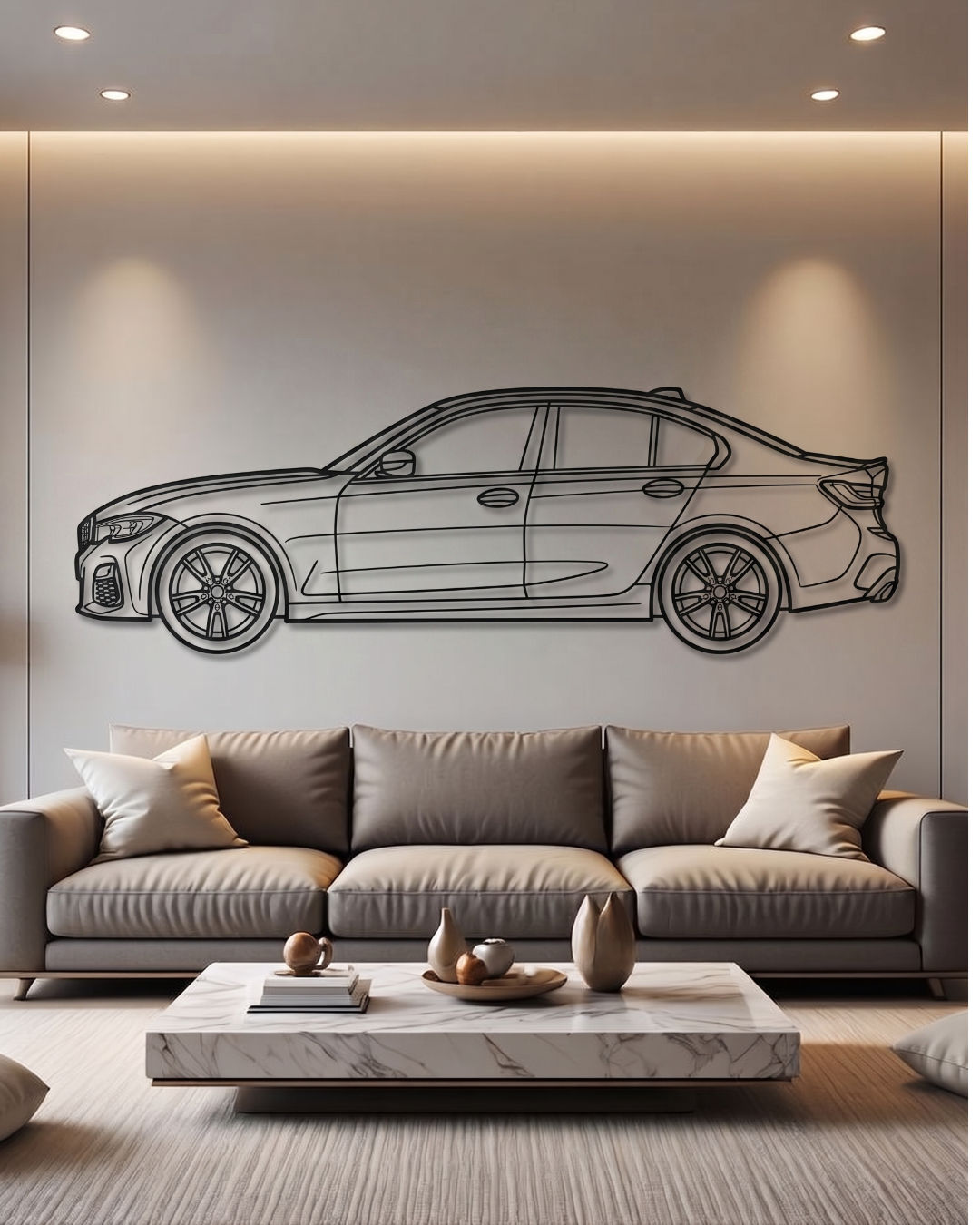 BMW M340i G20 SIDE VIEW