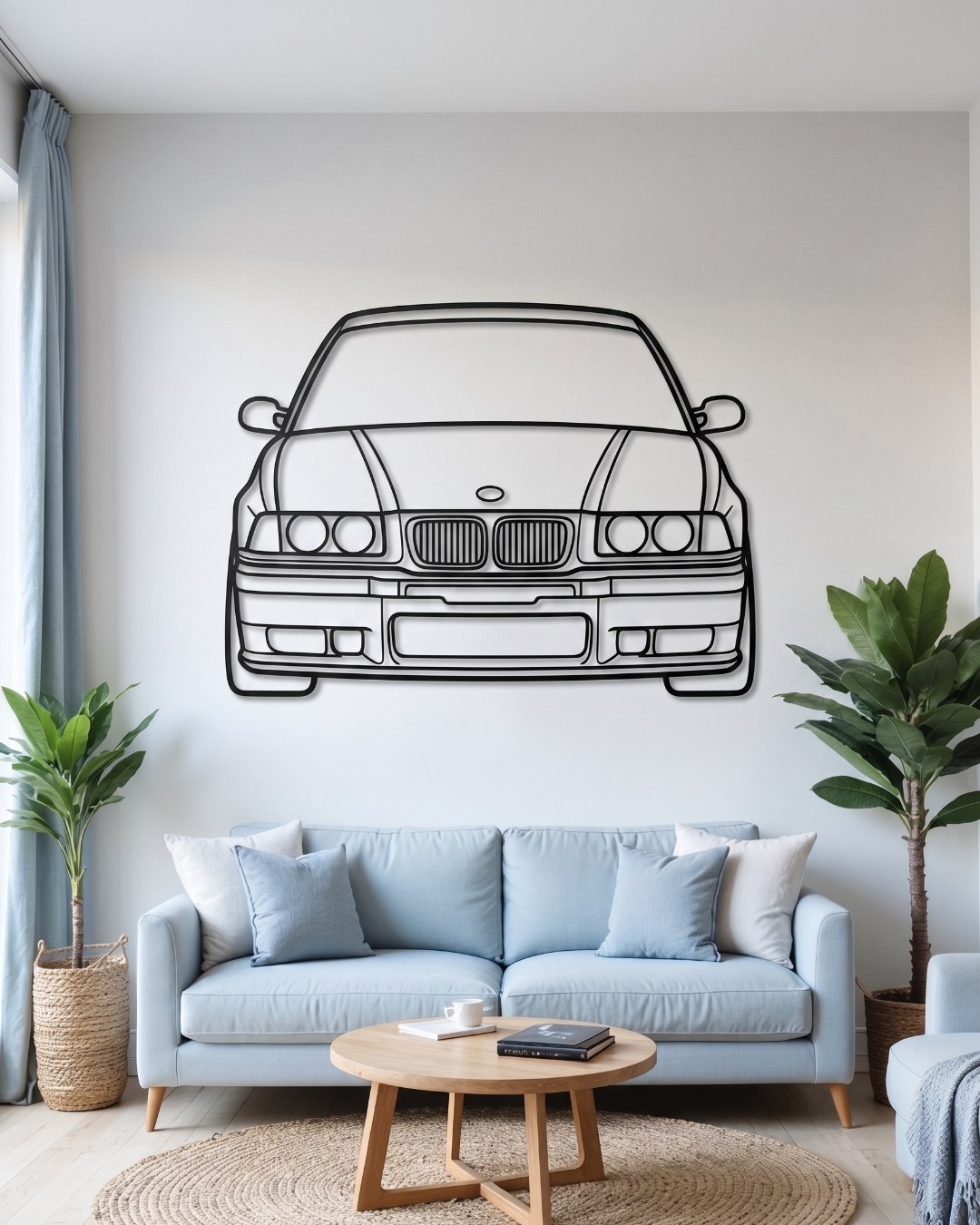 BMW M3 E36 FRONT VIEW