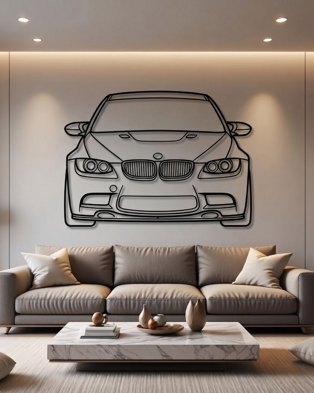 BMW M3 E92 FRONT VIEW