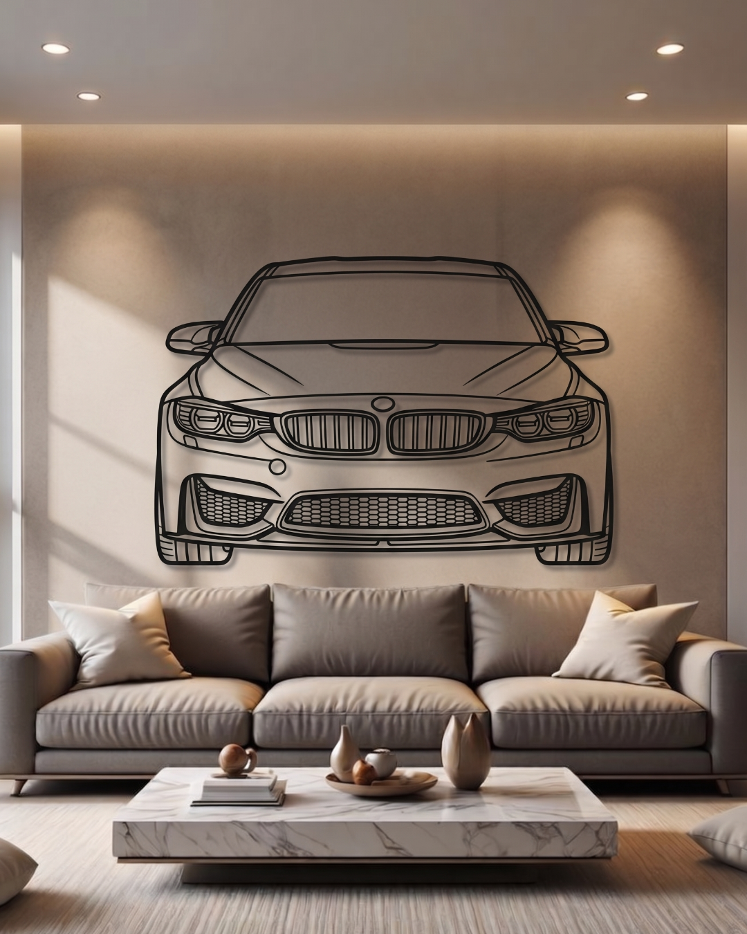 BMW M3 F80 FRONT VIEW