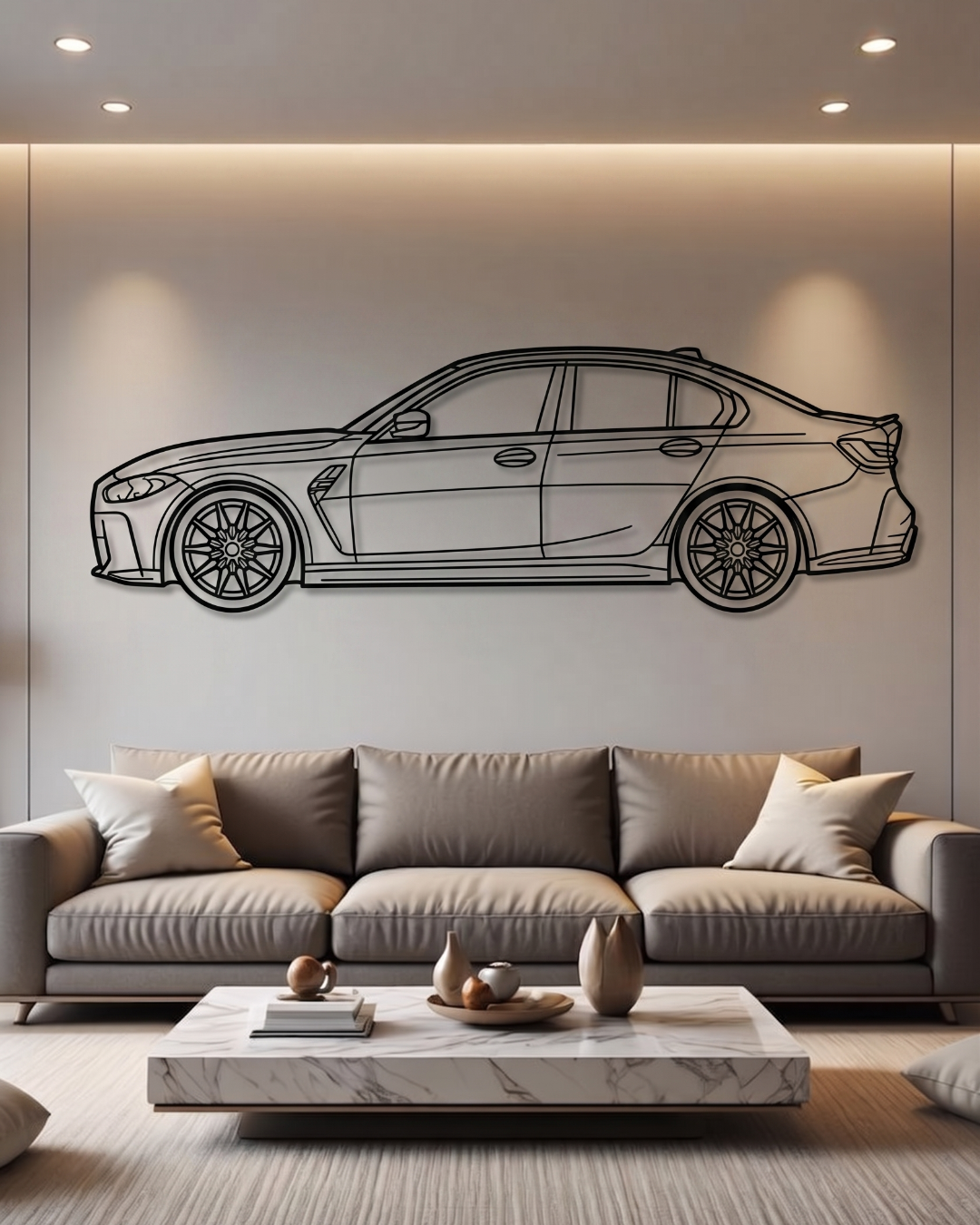 BMW M3 G80 SIDE VIEW