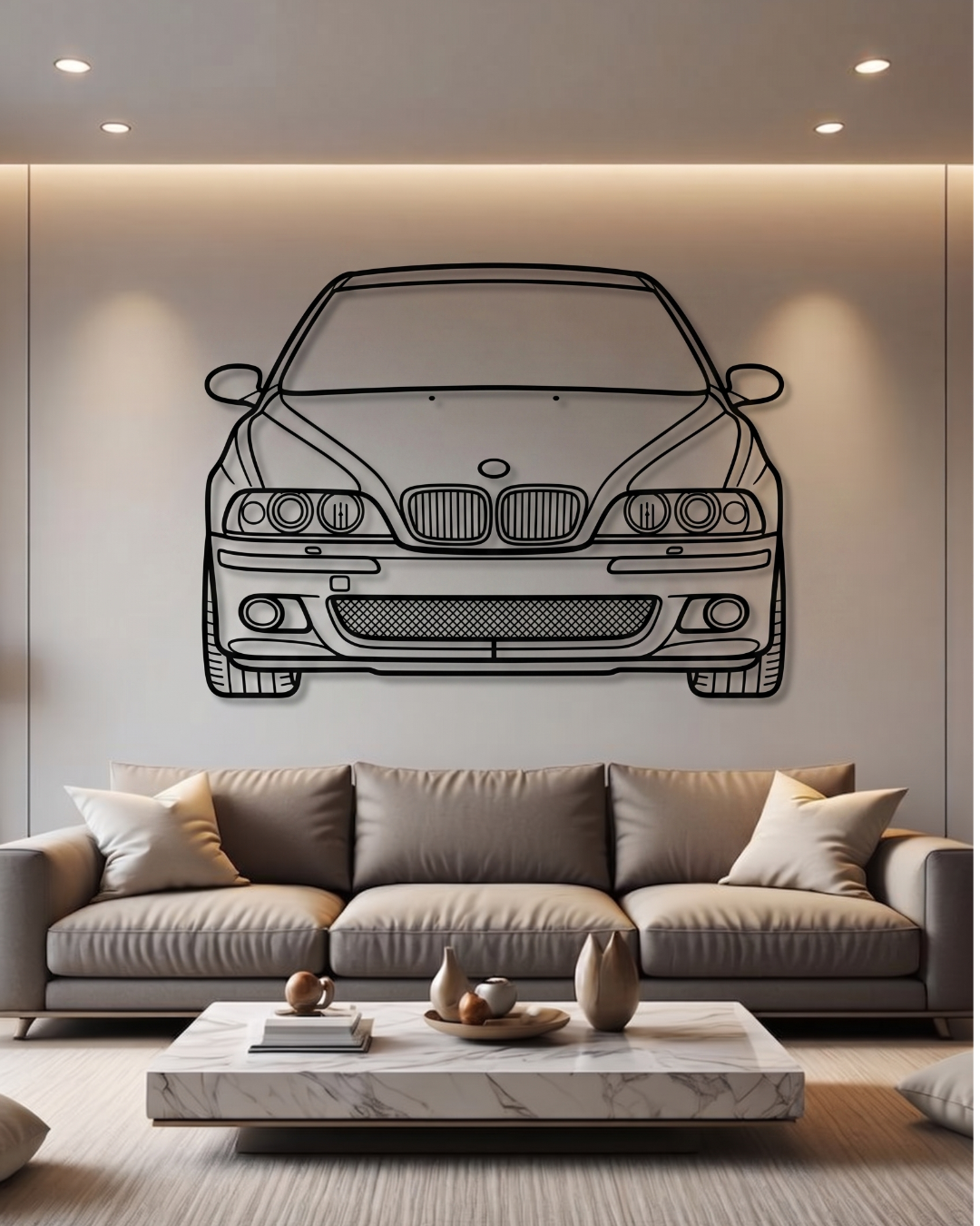 BMW M5 E39 FRONT VIEW