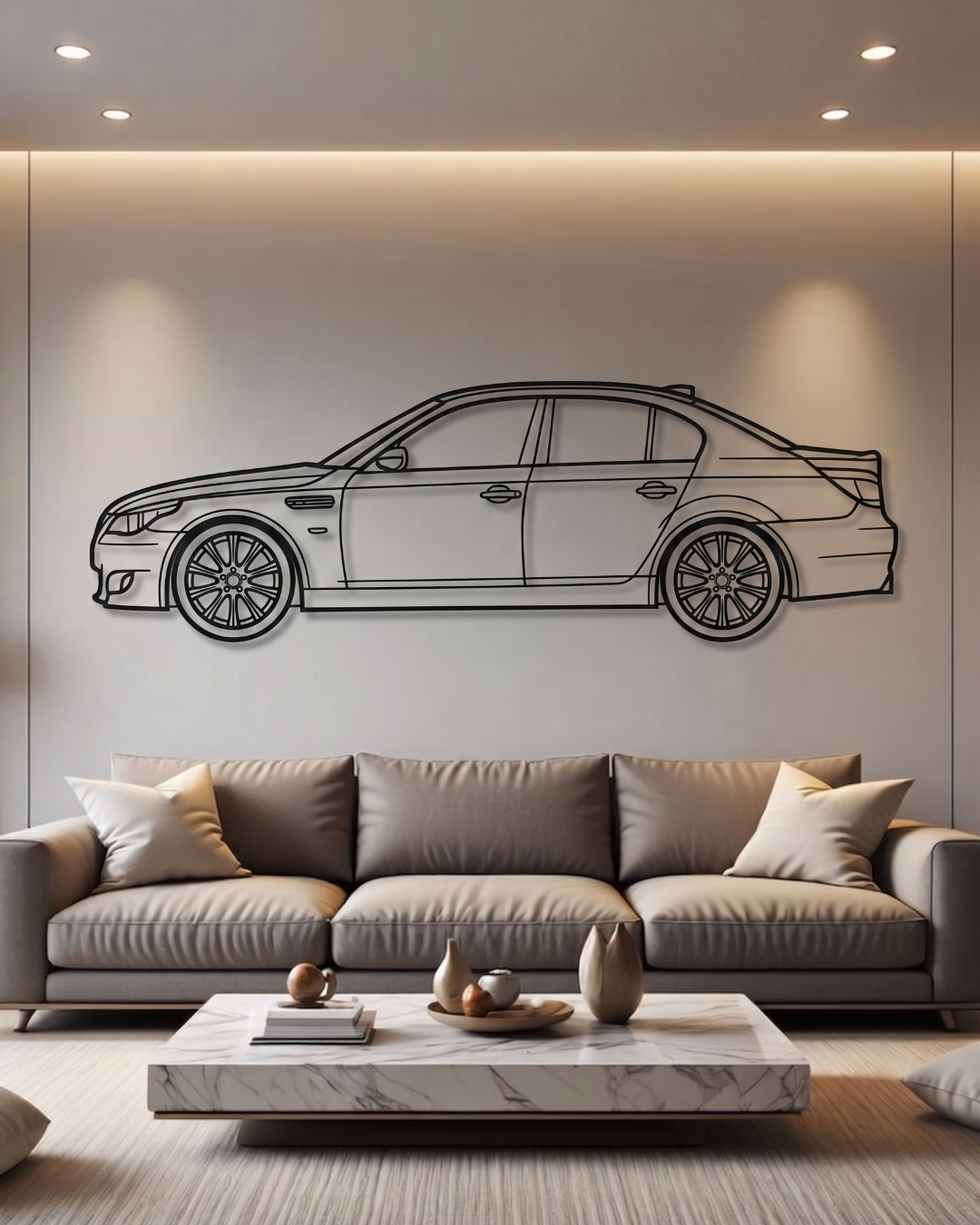 BMW M5 E60 SIDE VIEW