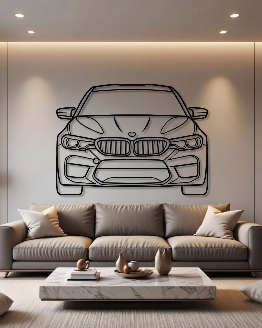BMW M5 F90 FRONT VIEW