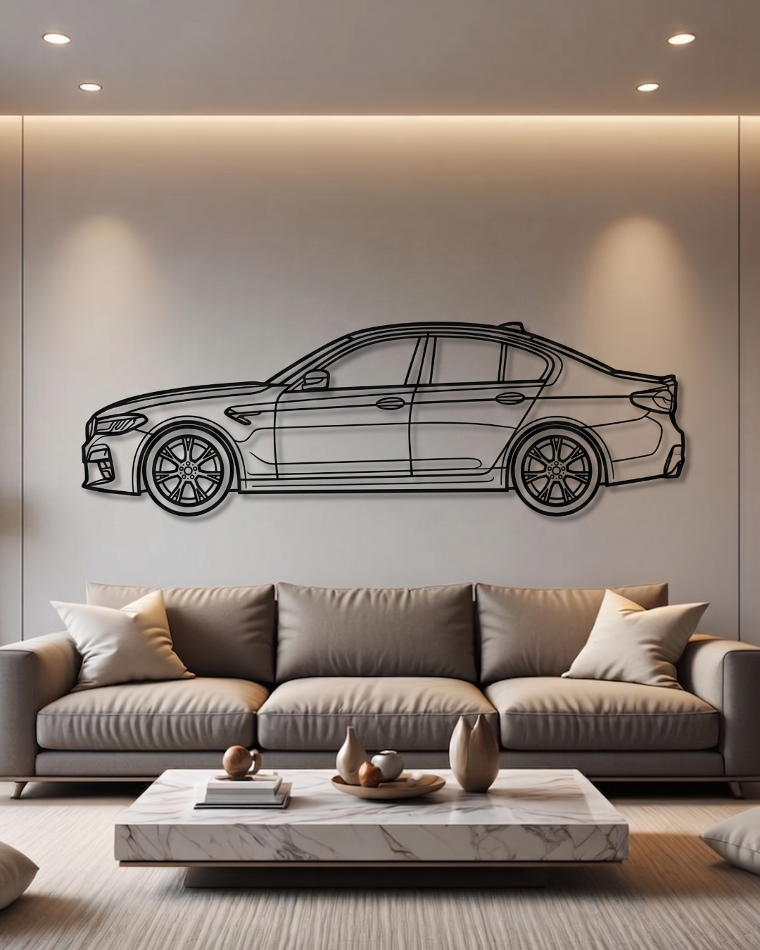 BMW M5 F90 SIDE VIEW