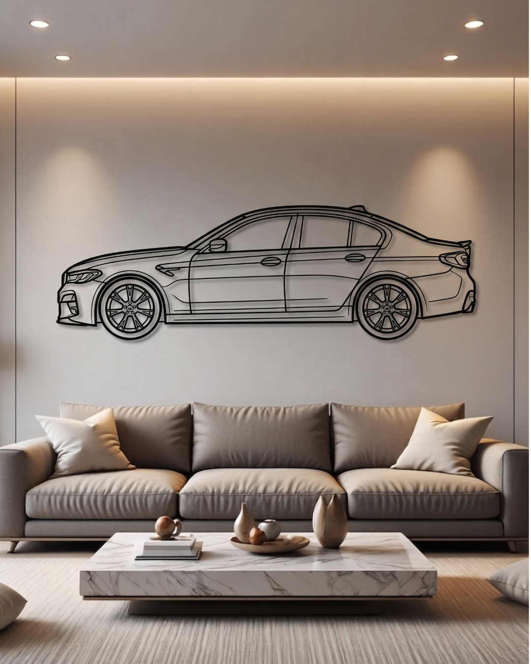 BMW M5 G90 SIDE VIEW