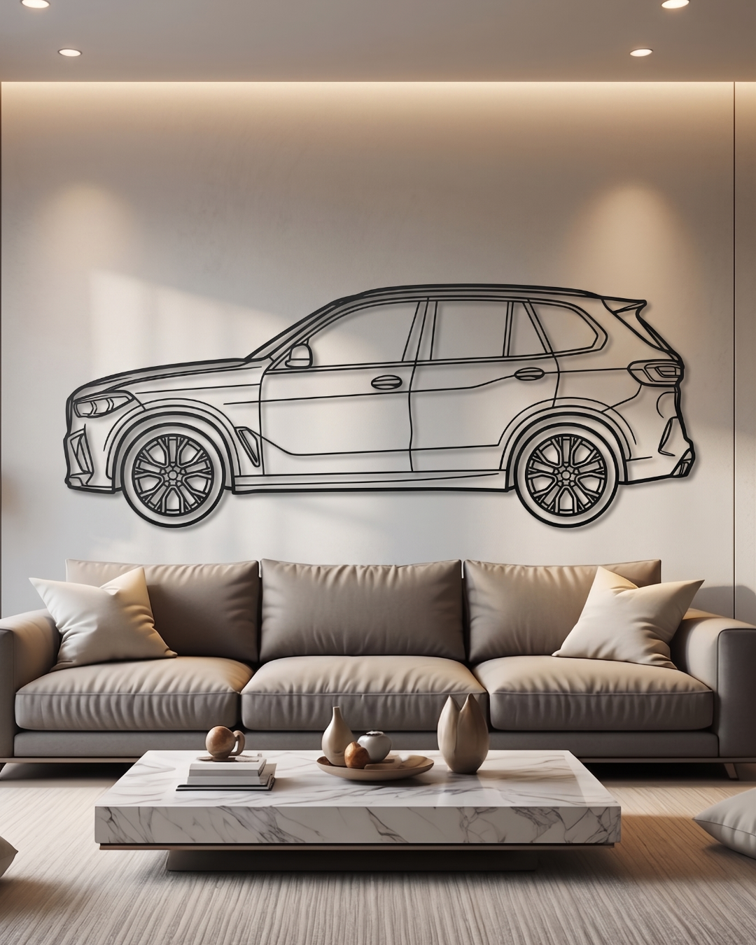 BMW X5 M F95 SIDE VIEW