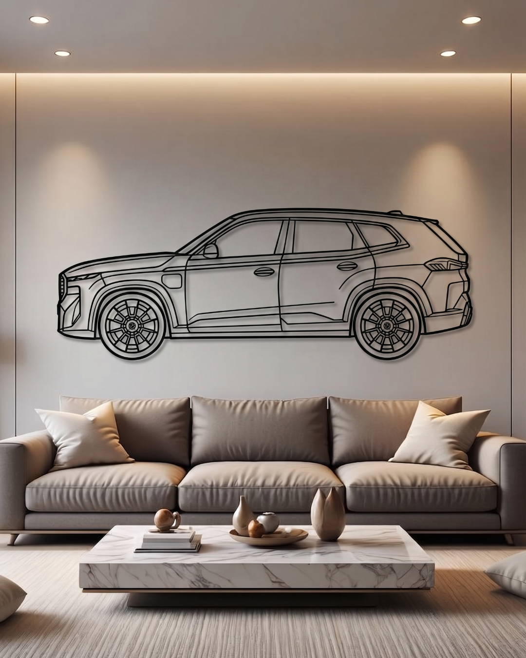BMW XM G09 SIDE VIEW