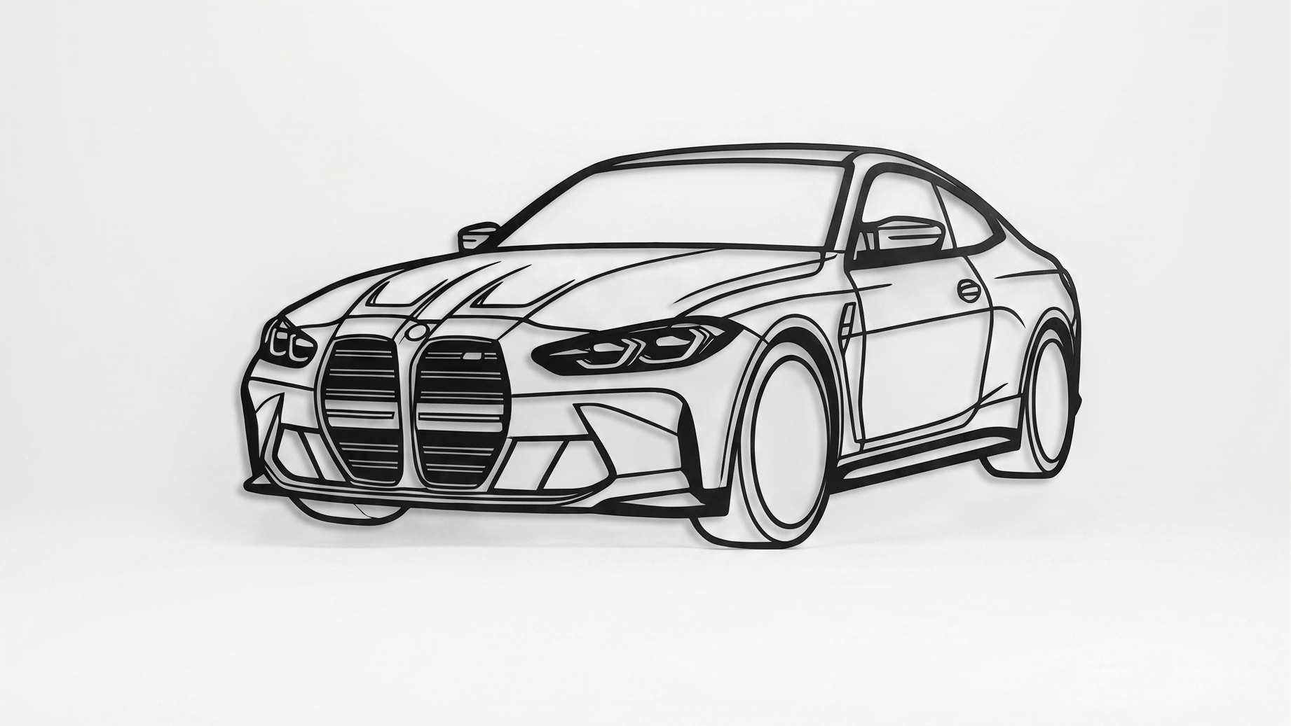 BMW M4 3/4 VIEW