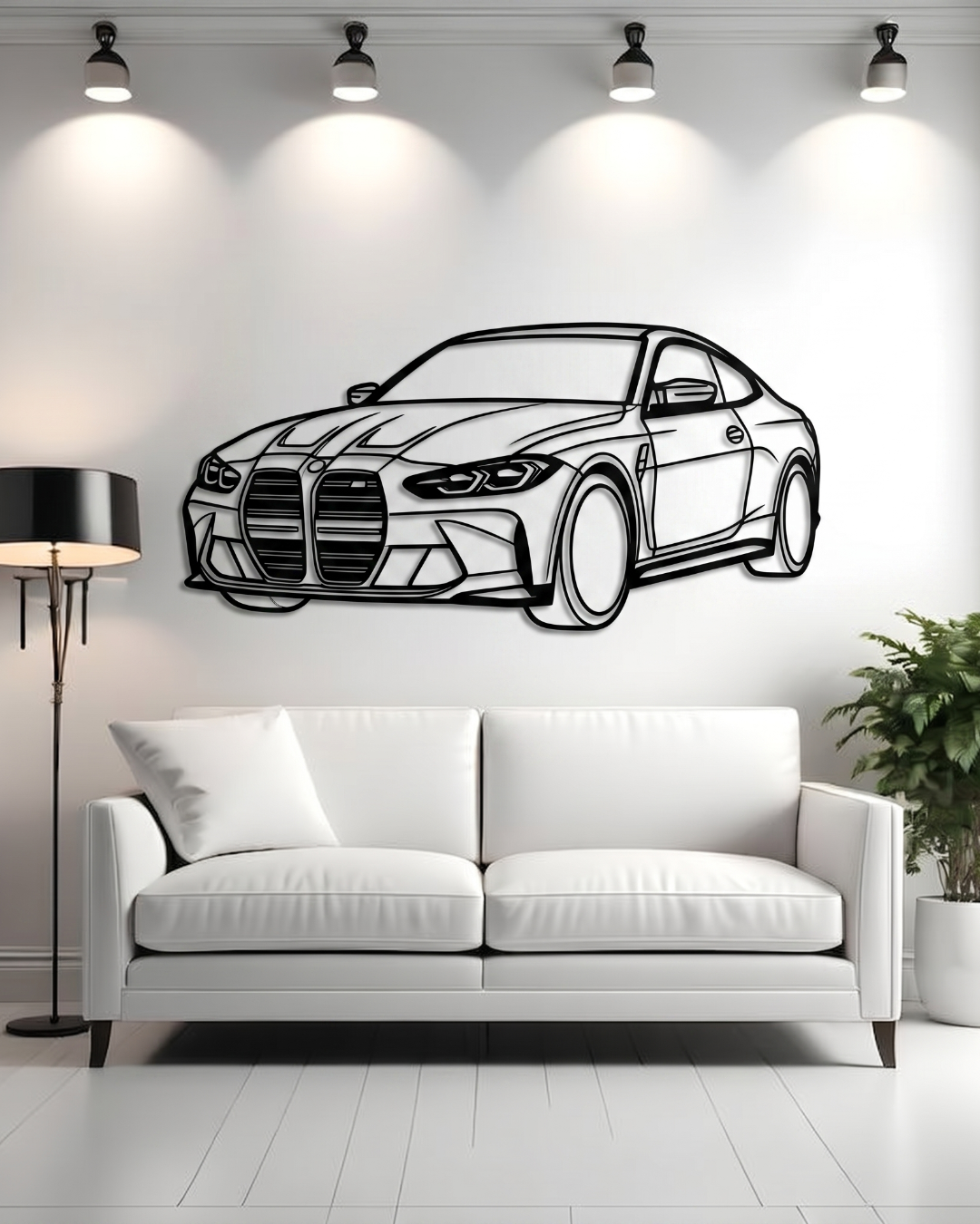 BMW M4 3/4 VIEW