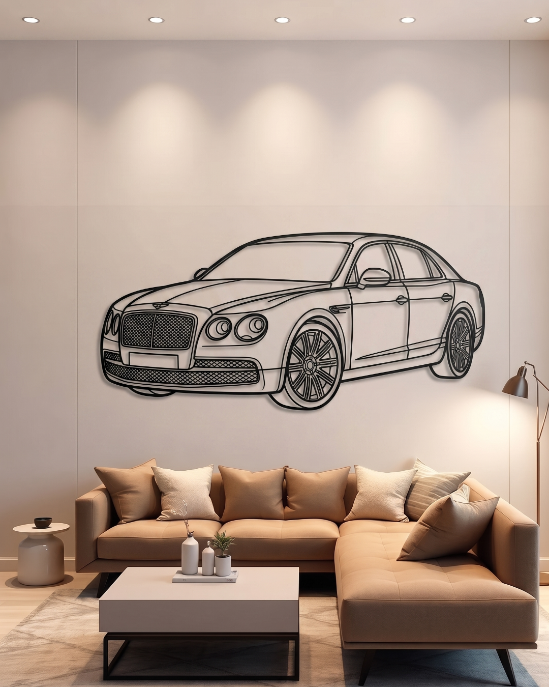 Bentley Flying Spur 2013 → 2nd gen 3/4 view
