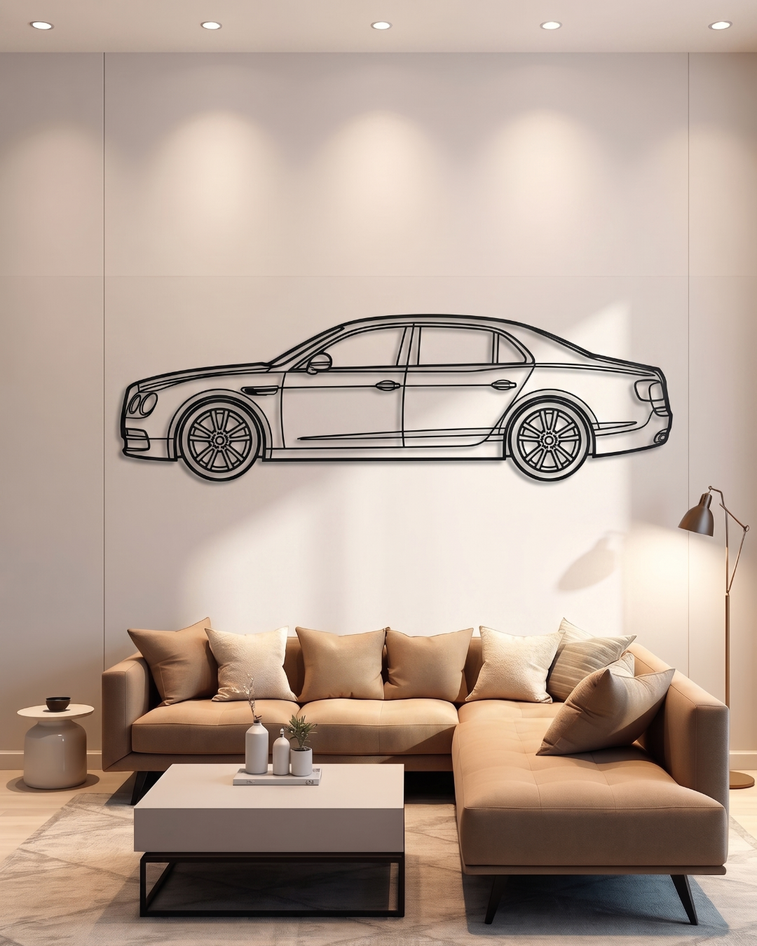 Bentley Flying Spur 2013 → 2nd gen side view