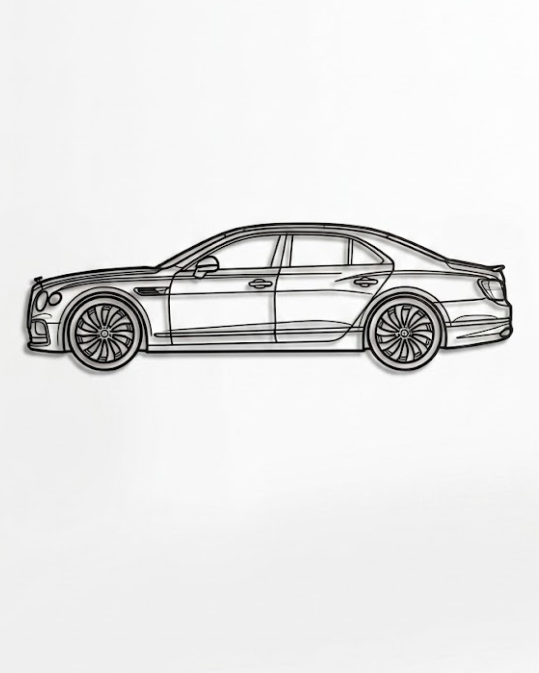 Bentley Flying Spur 2019 → 3rd gen side view
