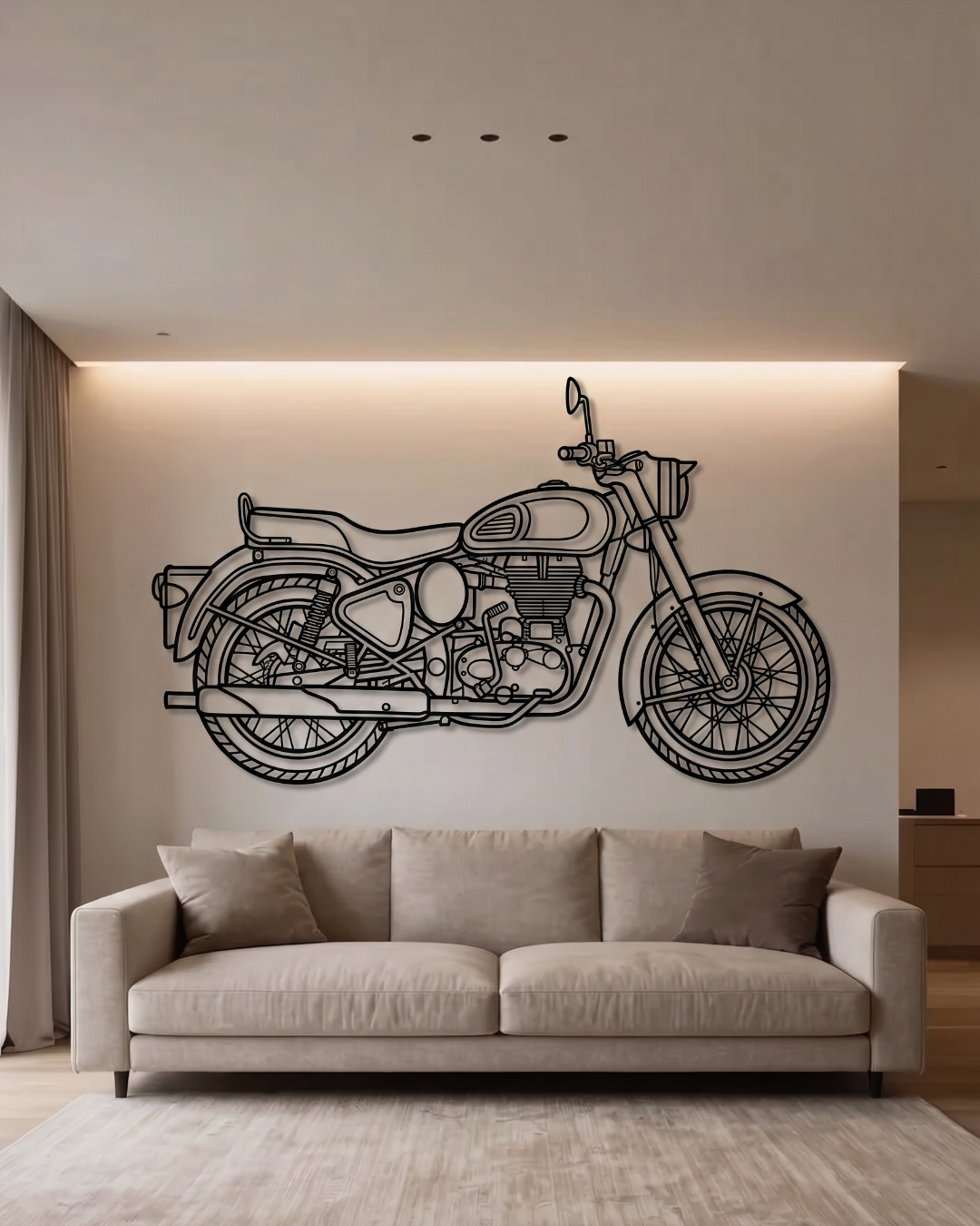 Bullet 500 SIDE VIEW