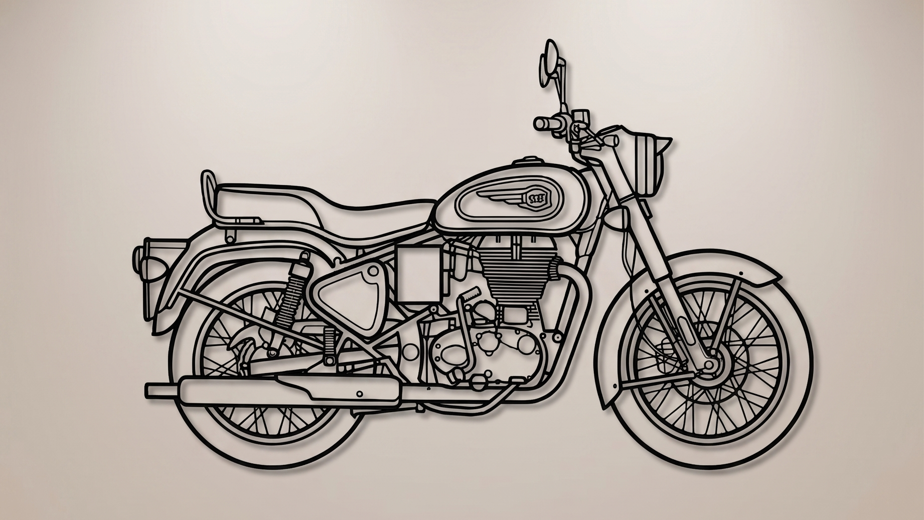 Bullet 350 (J-Series) SIDE View