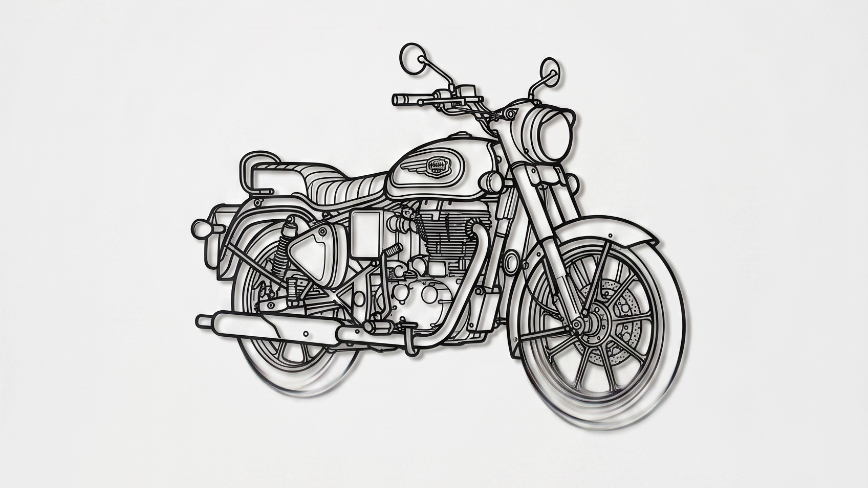 Bullet 500  3/4VIEW
