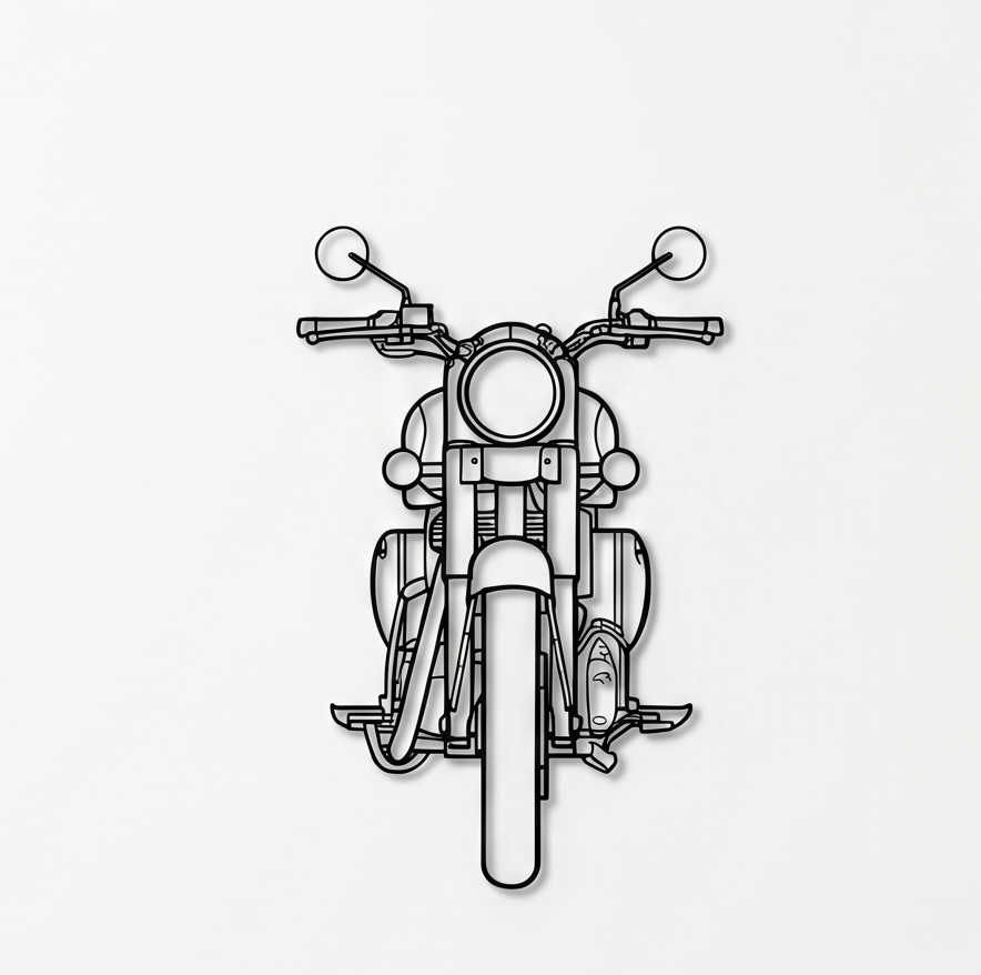 Bullet 500  FRONT View