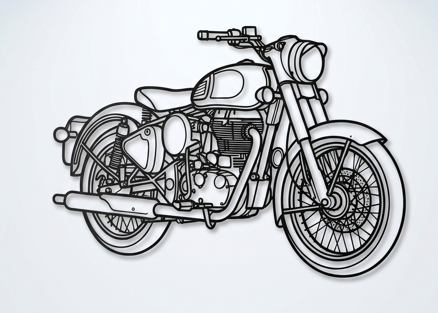 Bullet Standard 350 3/4 View