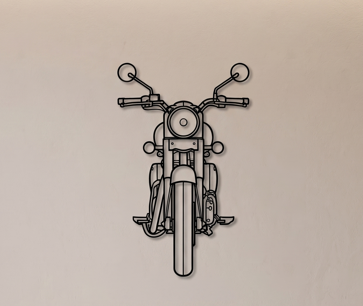 Bullet Standard 350 FRONT View