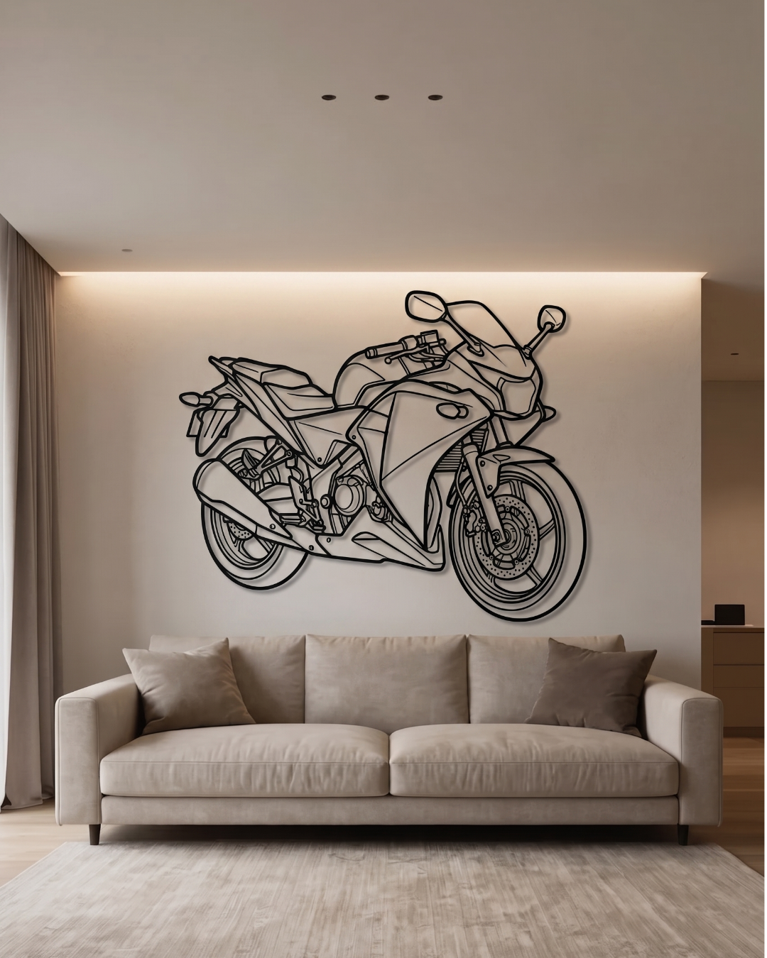 CBR 250R  3/4 VIEW